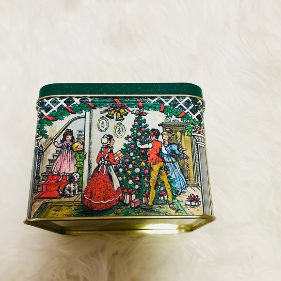 1900’s Christmas Print tin box - Picture 5 of 5